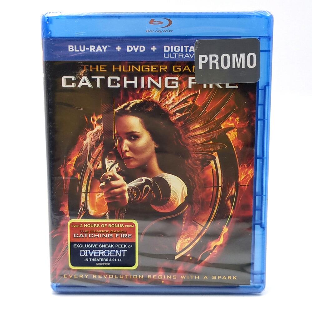 The Hunger Games Catching Fire Blu-Ray DVD 2013 New Sealed Jennifer Lawrence